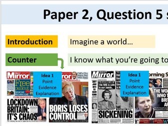 Language Paper 2 Question 5: Newspaper Article Writing