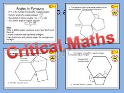 Angles In Polygons Exam Questions And Answers