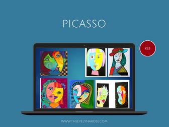 Picasso Portraits Drawing Activity Lesson KS3 (11-14)