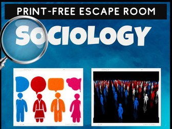 Sociology Escape Quiz - End of Year