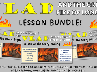 Vlad and the Great Fire of London - Lesson Bundle!
