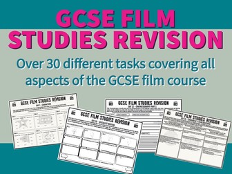 GCSE Film Studies Revision booklet