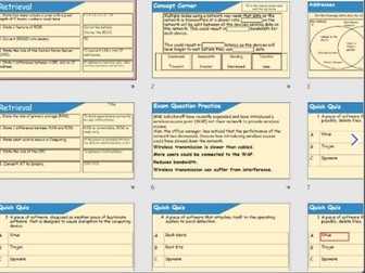 Computer Science lesson set and revision