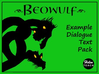 Beowulf Dialogue Writing Example Texts, Feature Find & Answers