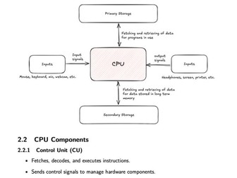 AQA GCSE Computer Science Unit 7 System Architecture