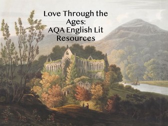 AQA English Lit - Love Through the Ages