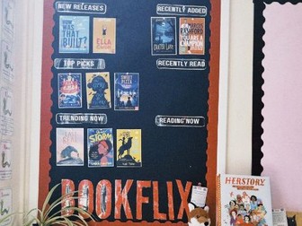 Bookflix reading display