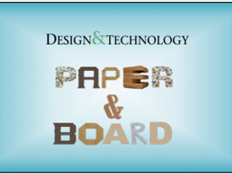 Paper and Board Card Sort