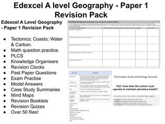 Edexcel A level Geography Revision
