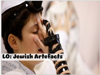 Jewish Artefacts Tiffilin Kippah Mezuzah and Tallit