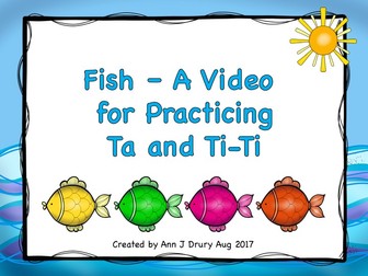 Fish - A Video for Practicing Ta and Ti-Ti