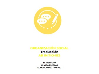 Spanish Translations Social Organisation AB Initio IB2