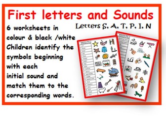 First Letters and Sounds with Symbols