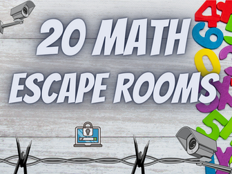Maths Escape rooms for Secondary