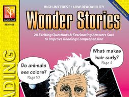 Wonder Stories (Reading Level 3)