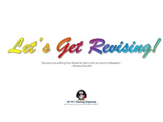 Let's Get Revising (Revision Activity Booklet)