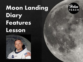 Moon Landing Diary Features Lesson