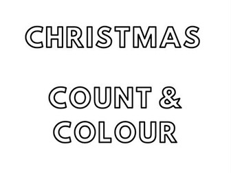 Christmas Colour and Count