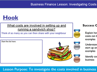 Business: Investigating Costs