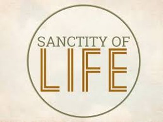 KS3 RS Unit - Sanctity of Life