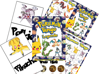 Pokemon BINGO (Legends Version) | Fun Kids Game