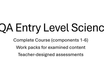 AQA Entry Level Science Complete Course