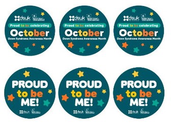 Sticker Sheet - Down Syndrome Awareness Month - October 2024