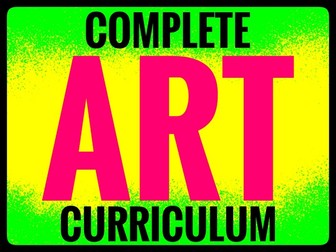 ART. COMPLETE ART CURRICULUM 2019