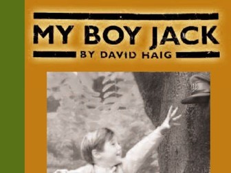 My Boy Jack - David Haig SOW - AQA English Literature