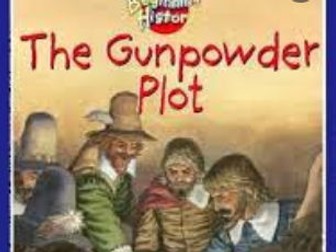 Gunpowder plot - english focus - year 2