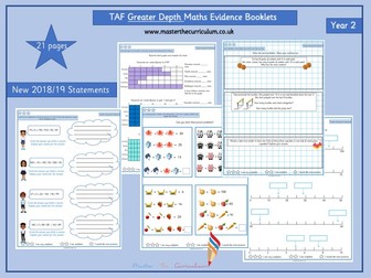 Year 2- Greater Depth TAF (Teacher Assessment Framework) Evidence Booklet