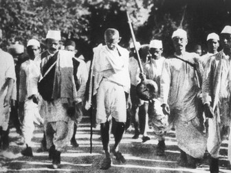 Gandhi, Indian Independence and Partition