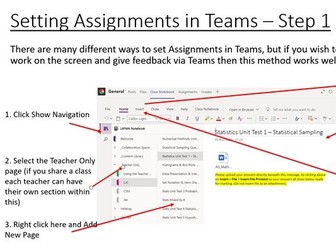 Remote Learning Tips - Teams, Assignments & Whiteboards
