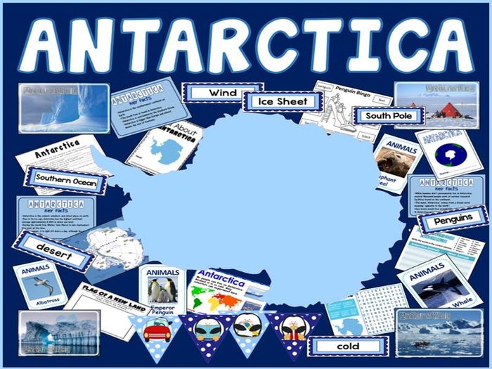 ANTARCTICA TEACHING RESOURCES - GEOGRAPHY, DISPLAY, INFO, WORLD ...