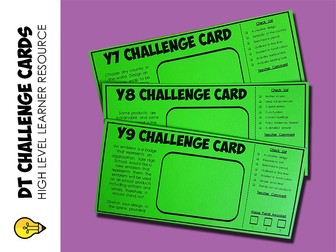 Technology Challenge Cards