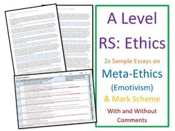 ethics essays
