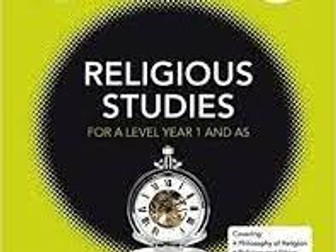 A level OCR Religious Studies 2018: CHRISTIAN THEOLOGY ESSAY PLANS