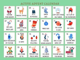 Active Advent Calendar