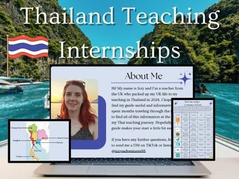 Thailand Teaching Internship Options - Guidebook