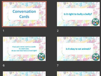 Conversation Cards KS2/KS3