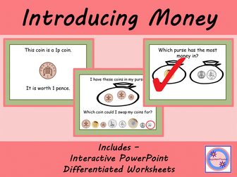Introducing Money Complete Lesson