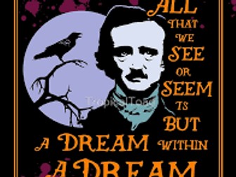 A Dream Within A Dream Ppt Edgar Allan Poe Teaching Resources