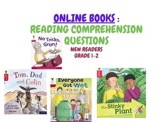 Online Reading Books:  Comprehension Questions  (Gr 1-3) Oxford Reading Level 4