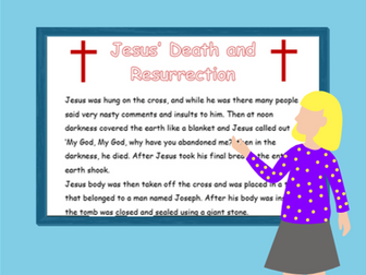 Jesus' Death and Resurrection Comprehension (Easter)