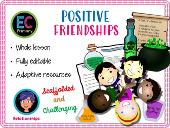 Positive Friendships PSHE Lesson