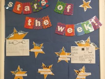 Stars of the Week display