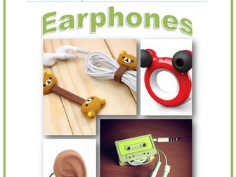 Year 7 Project Booklet - Earphones Tidy