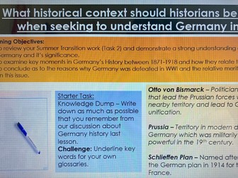 OCR A-Level History: Paper 2 -  Democracy and Dictatorships in Germany 1919-63