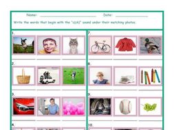 Phonics C(ck) Sound Photo Worksheet