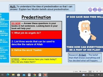 Predestination - Islam
